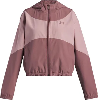 Produktbild von Under Armour UA Rival Woven HD Jacket bordeaux YSM