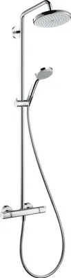 Produktbild von Hansgrohe Showerpipe Croma 220 EcoSmart Chrom