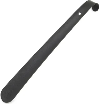 Produktbild von Metallschuhanzieher kurz 26 cm – robuster Stahl-Schuhlöffel