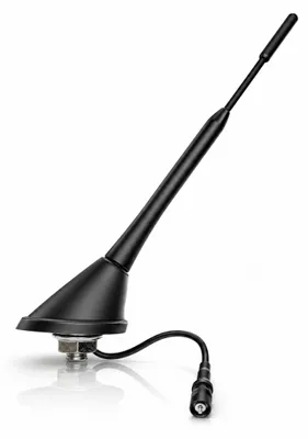 Produktbild von Audioproject A282 - Autoradio Autoantenne 18cm AM FM UKW Raku 2 + Verstärker - kompatibel VW Audi Opel Ford Seat Skoda