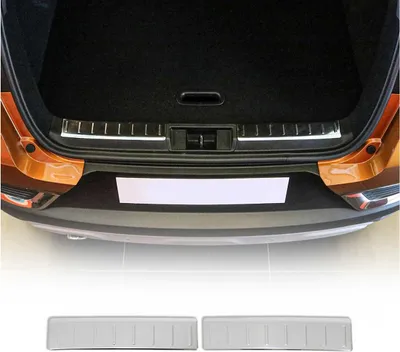 Obrázok produktu pre Ochranný nárazník interiéru pre Renault Captur 2019-2025 nerezová oceľ 2ks