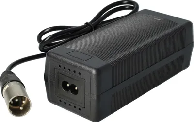 Produktbild von vhbw Ladegerät kompatibel mit Curtis Alu-City Fahrradakkus, E-Bike - Für 36 V Li-Ion Akkus mit 3-Pin Anschluss 100 W