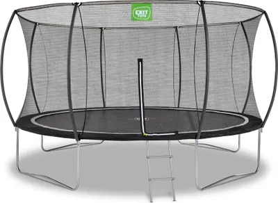 Zdjęcie produktu dla EXIT Black Edition Trampolina ø366cm, Na Nogach, Okrągła, Czarny
