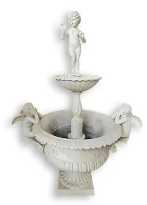 Produktbild von Brunnen aus Gusseisen Replikat Retro Design Dekoration