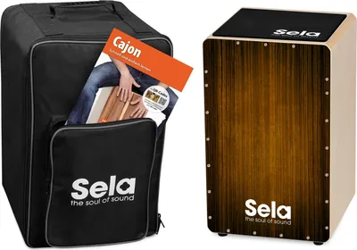 Produktbild von Sela SE-061, Cajón-Trommel, Braun, Holz, 300 mm, 300 mm, 470 mm, 5 kg