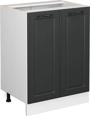 Produktbild von Küchenunterschrank Vicco R-Line Anthrazit Landhaus 60 cm ohne Arbeitsplatte, Model 37234