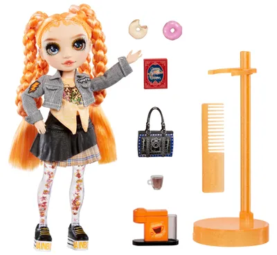 Produktbild von MGA Rainbow High Sparkle & Shine Clementine Modepuppe Orange