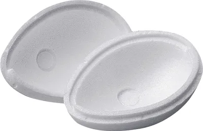 Produktbild von KNORR PRANDELL 216769071 Styropor-Ei 2-teilig 16 cm Styropor weiss
