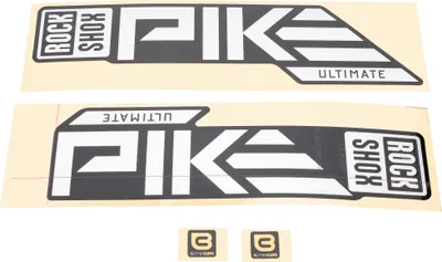 Zdjęcie produktu dla Zestaw naklejek na widelec RockSh.Pike Ult. 27/29" 11.4018.105.064,matt si Foil f. gl.sw