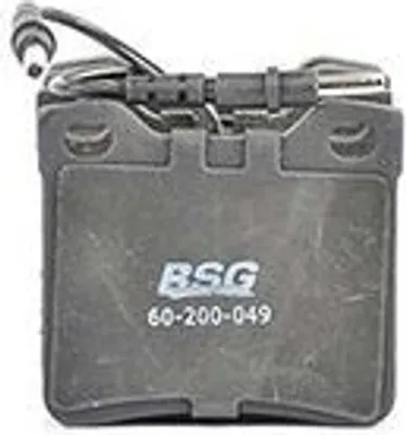 Produktbild von BSG BSG 60-200-049 Bremsbeläge Satz Hinten Bremsklötze passend für MERCEDES-BENZ VITO Bus (638) V-Klasse (W638/2) VITO Kasten (638)