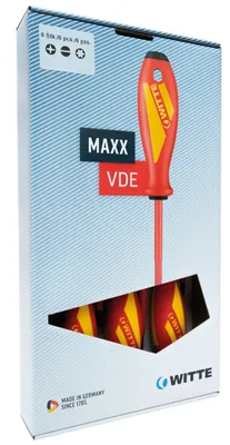 Zdjęcie produktu dla Witte-653747-Zestaw 7 wkrętaków MAXX VDE (PL/PH)