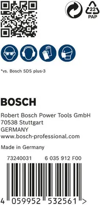 Produktbild von EXPERT SDS plus-7X Hammerbohrer-Set, 8x100x165 mm, 30-tlg.