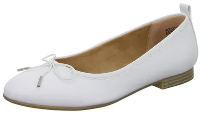 Produktbild von TAMARIS Damen-Ballerina Weiß, Farbe:weiß, EU Größe:36