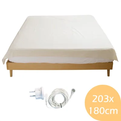 Produktbild von Earthle Earthing Sheet - Erdungstuch - Erdungslaken- Erdung - Grounding - Baumwolle (203x180cm)