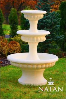 Produktbild von Springbrunnen Garten Teich Brunnen 211cm Steinbrunnen Gartenbrunnen Fontaine