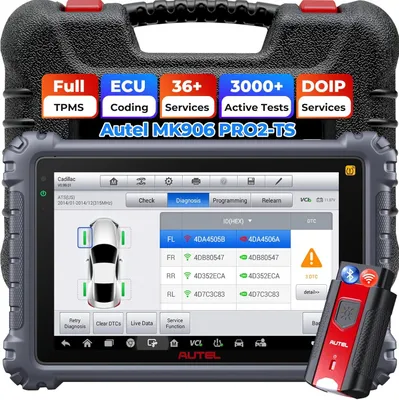 Produktbild von Autel MaxiCOM MK906 Pro2-TS kfz Diagnosegeräte vollständige RDKS Dienste, ECU-Codierung, über 36 Dienste, AutoAuth für FCA SGW, bidirektionale