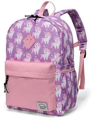 Produktbild von Kinderrucksack Vorschule mit Brustgurt Wasserdicht Kleines Einhorn 28x11x37cm