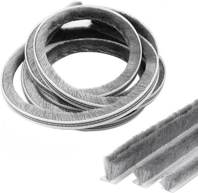 Produktbild von Dichtungsband 10 m, 7 x 8 mm, winddicht, Schalldämmung, grau, für Tür