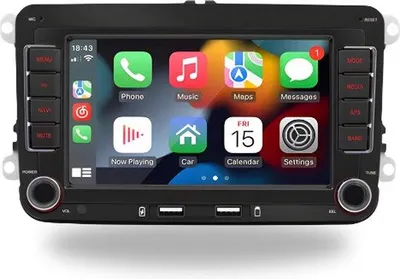 Produktbild von Navigationsgerät 7" | Android 13 | 32GB Speicher, 2GB RAM | WiFi, GPS, Bluetooth & DSP | Für Polo/Golf/Fabia/Altea 2003-2015