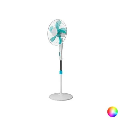 Obrázok produktu pre Cecotec EnergySilence 530 Power Connected, Domáci lopatkový ventilátor, Modrá, Biela, Podlaha, 40 cm, 1100 - 1350 mm, Tlačidlá, Bezdrôtový