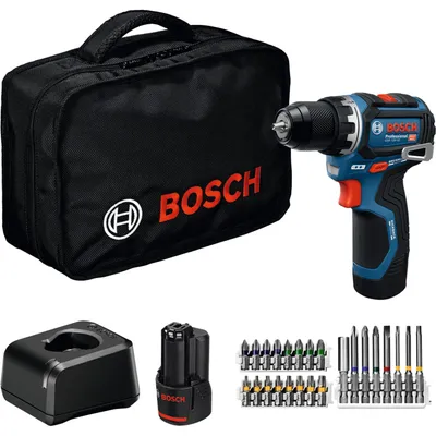 Image de Bosch Professional GSR 12V-32 (C) Perceuse-visseuse sans fil (2x2,0Ah, 24AC) (06019N7006)