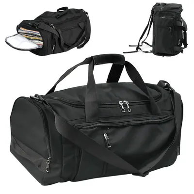 Sporttasche 30 l Oxford, 53x24x24 cm, 7 Fächer, Schuhfach, für Gym & Reise