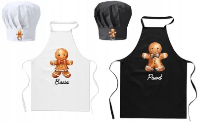 Produktbild von HaftNadruk Koch Set mit Schürze und Kochmütze für Paare