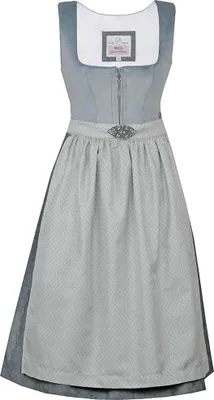Produktbild von Dirndl Grafling 65cm Länge silbergrau 34