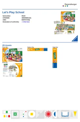 Produktbild von Wir spielen Schule Ravensburger 00123