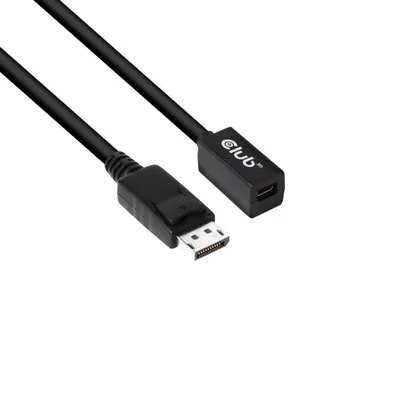 Zdjęcie produktu dla CLUB3D CAC-1120, 1 m, Mini DisplayPort, DisplayPort, Żeńska, Męska, 7680 x 4320 px