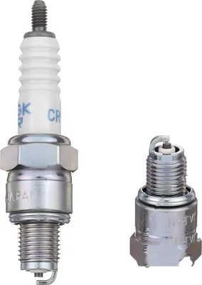 Produktbild von Zündkerzen Set NGK 2x CR5HSA Zündkerze entstört, 12,7mm Kurzgewinde Ø 10,0mm Hex 16,0mm, Elektrodenabstand 0,75mm, Wärmewert 5, 7840