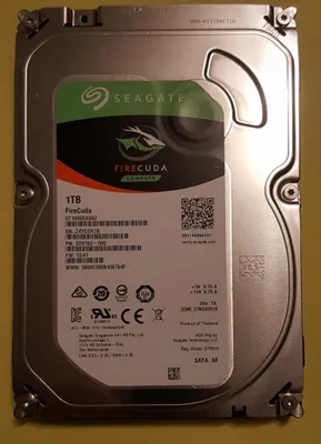 Produktbild von Seagate ST1000DX002 FireCuda 1TB SATA 3,5"