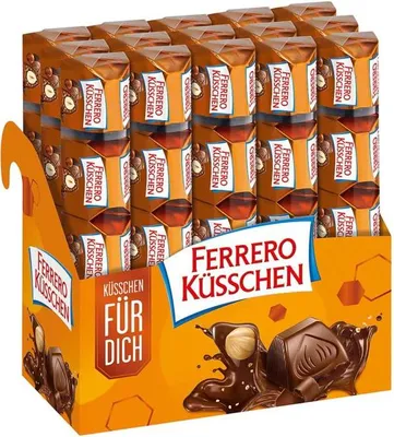 Produktbild von Ferrero Küsschen 15er Big-Pack (15 Stangen x 44g)