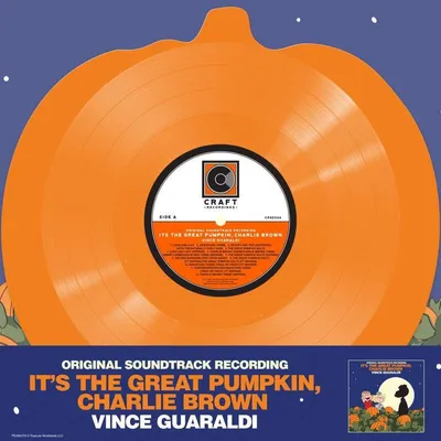 Produktbild von Vince Guaraldi (1928-1976): Vince Guaraldi (1928-1976) - It's The Great Pumpkin, Charlie Brown (remastered) (Limited Edition) (Pumpkin-Shaped Orange Vinyl) (45 RPM) - - (LP / I)