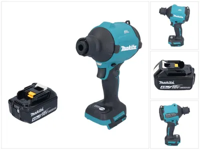 Image de Makita DAS180M1 Souffleur à poussière sans fil 18V Brushless + 1x Batterie 4,0Ah - sans chargeur
