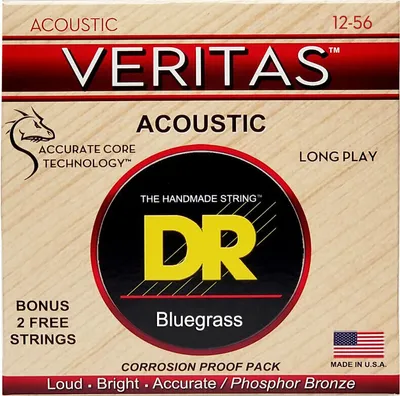 Produktbild von DR Strings VTA-12/56 Saiten für Akustikgitarre