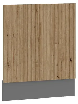 Produktbild von Frontblende integrierten Geschirrspüler 60 cm Küche AVA Artisan Lamellenoptik