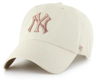 Produktbild von '47 Brand MLB New York Yankees Ballpark '47 CLEAN UP Cap Natural