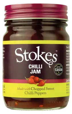 Zdjęcie produktu dla Stokes Chilli Jam pasta do smarowania z chili i papryką 250g