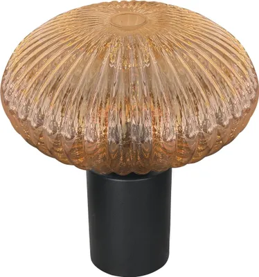 Image de Steinhauer - lampe de table - Bloeba - ambre - verre plastique métal - Ø 30cm - E27 - 4235ZW