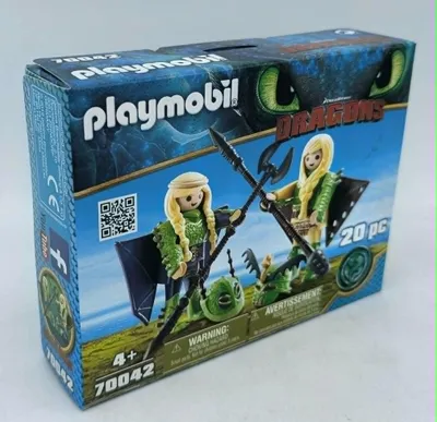Produktbild von PLAYMOBIL Raffnuss und Taffnuss in Fluganzug, 70042