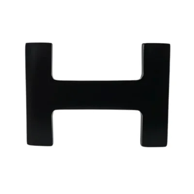 Produktbild von HOME-PRESENTS: umjuBELT Gürtelschließe/Gürtel-Schnalle für Wechselgürtel 4cm Breite,  H-LEVEL BLACK BLACK, schwarz matt
