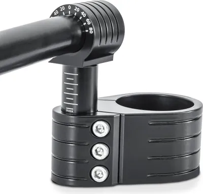 Produktbild von Motorrad Stummellenker # Clip On Vario variable Erhöhung für 51mm Gabe