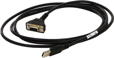 Obrázok produktu pre Zebra USB kábel 9-pinový USB kábel, samica, rovný, pre DS457 (CBL-58926-04)