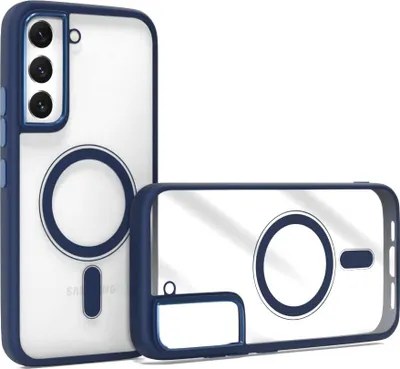 Image de Coque Izmael MagSafe pour Samsung Galaxy S22 - Bleu KP23983