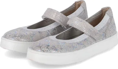 Immagine prodotto di Ballerine Superfit da bambina STELLA in pelle scamosciata grigia Taglia: 28