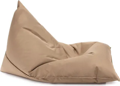 Produktbild von Ecopuf, Lazy Dreieckiger Sitzsack, Sessel Outdoor Pouf, Bean Bag, Nc17, Mittelgroß