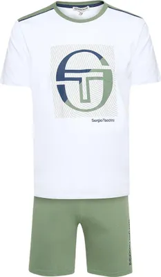 Zdjęcie produktu dla L|Sergio Tacchini męski 2-częściowy zestaw piżamy z krótkim rękawem. 39492827
