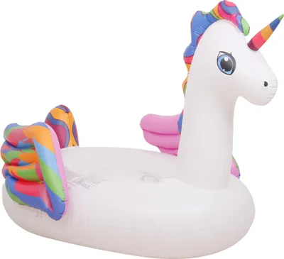 Produktbild von SunClub Schwimmtier Einhorn 222 x 132 x 123 cm mit Haltegriffen und 2 Luftkammern