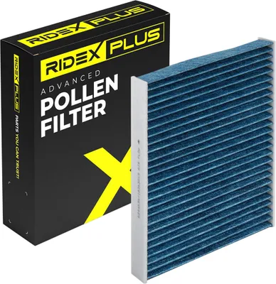 Produktbild von RIDEX PLUS 424I0611P Innenraumfilter Pollenfilter für NISSAN Qashqai II (J11, J11)